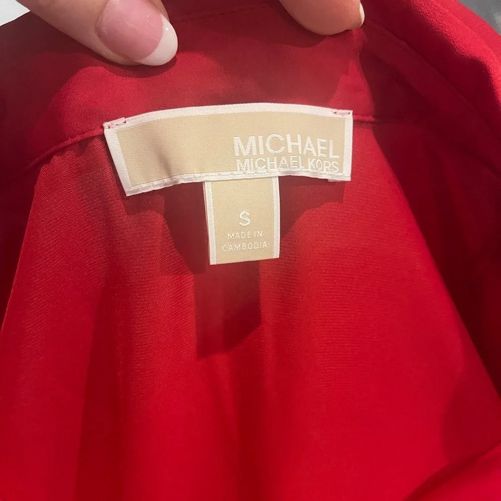 MICHAEL by Michael Kors button down top. S - Picture 4 of 5